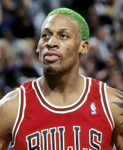 Dennis Rodman (credit: Steve Lipofsky)